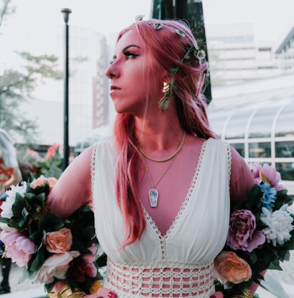 Persephone cosplay - taken by @freshperspectivesvp on Instagram